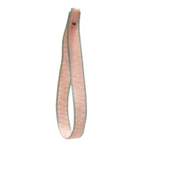 Deep Apricot Coloured Edge Ribbon