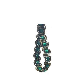 Emerald Metallic Ribbon