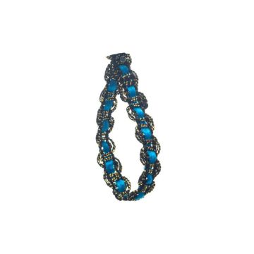 Himalayan Poppy Metallic Ribbon