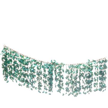 Himalayan Poppy Sequin Fringe 50mm