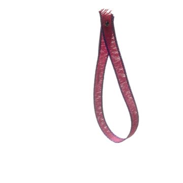 Magenta Coloured Edge Ribbon