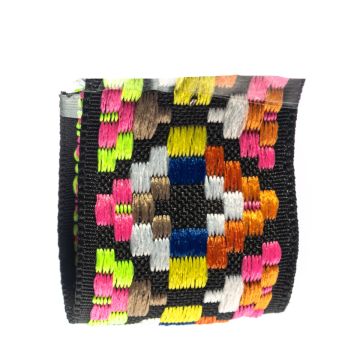 Multi 3 Coloured Jacquard