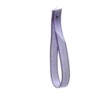 Purple Thistle Coloured Edge Ribbon