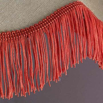 Red Squirrel Lampshade Fringe