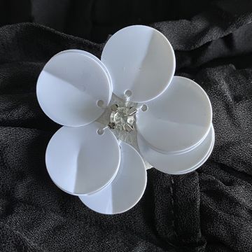 White Sequin Flower