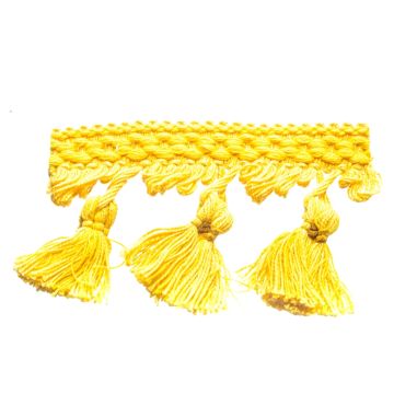 Dark Daffodil Bin End Tassel Fringe