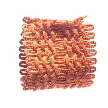 Deep Apricot Bin End Braid