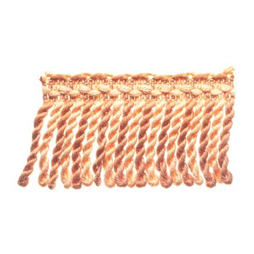 Deep Apricot Bin End Bullion Fringe