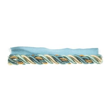 Teal Bin End Flanged Cord