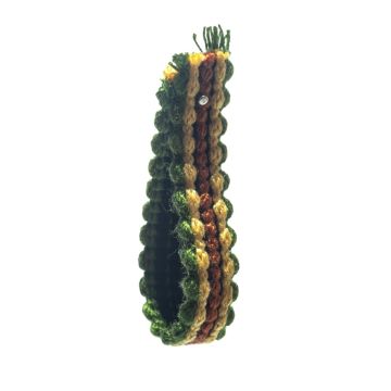 Leaf Green Bin End Picot Edge Braid