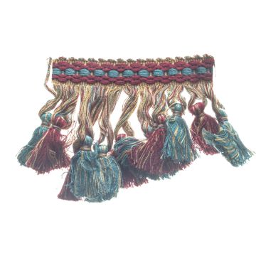 Dark Amaryllis Tassel Fringe