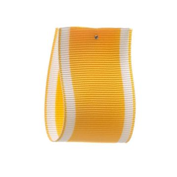 Daffodil Striped Grosgrain Ribbon