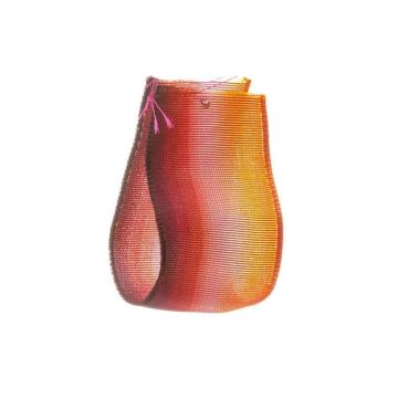 Dark Amaryllis Ombre Wired Ribbon