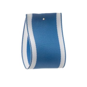 Kingfisher Striped Grosgrain Ribbon (D)