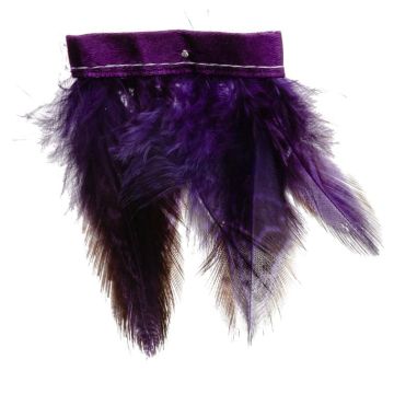 Liberty Iris Spotted Feather Fringe