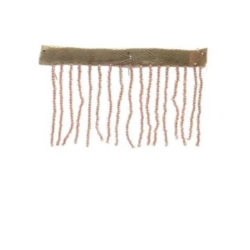 Pink Impatience Beaded String Fringe 50mm