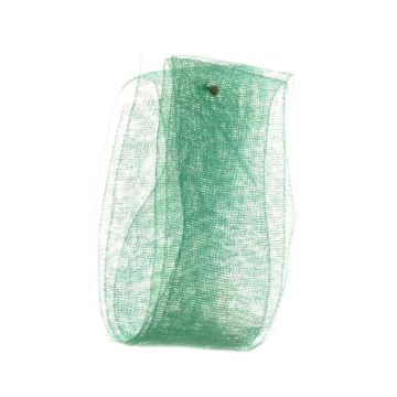 Rainforest Green Organdy Ribbon