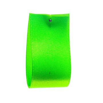 Shocking Green Satin Ribbon