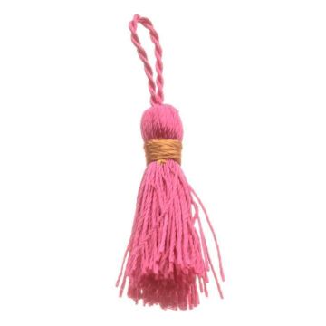 Sissinghurst Pink Mini Tassel