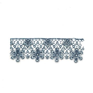 Teal Flower Lace