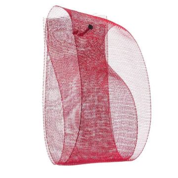 Post Box Red Organdy Ribbon