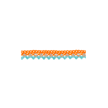 Teal Coloured Lace