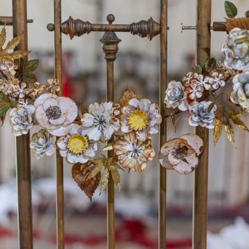 Gold Flower Garland