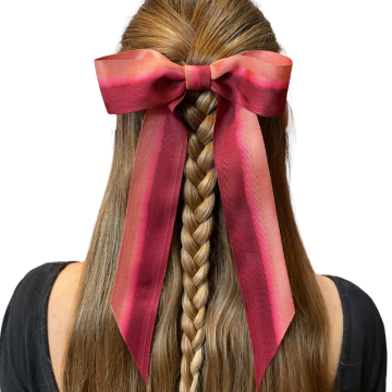 Raspberry Ombre Bows