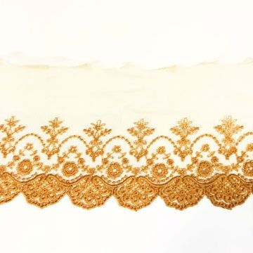 Daffodil Embroided Lace