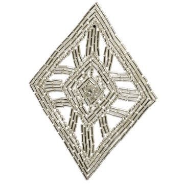 Clear Sequin Motif 100mm
