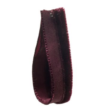 Dark Amaryllis Velvet Piping 11mm