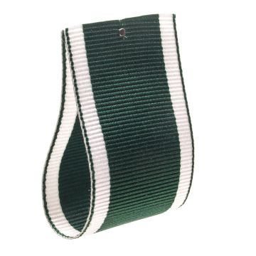 Blue Grass Striped Grosgrain Ribbon
