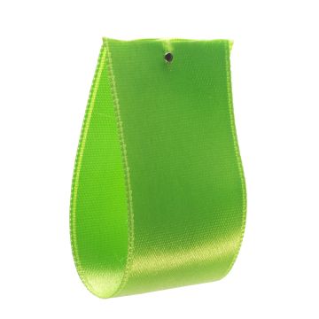 Lime Satin Ribbon