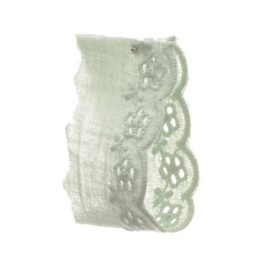 Moroccan Mint Tea Lace 100% Cotton