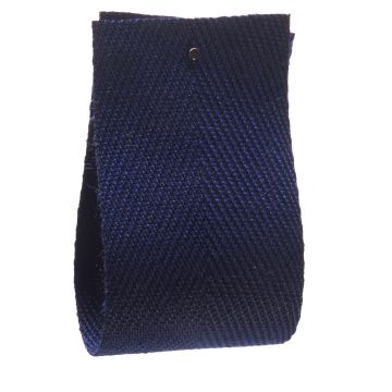 Pitch Blue Polyester herringbone tape