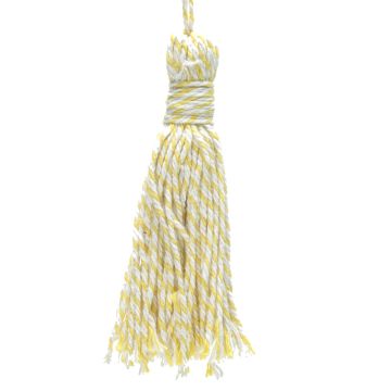 Sherbert Lemon Cotton Tassel