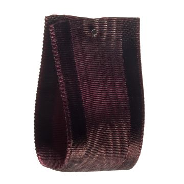 Wine Moire Ribbon