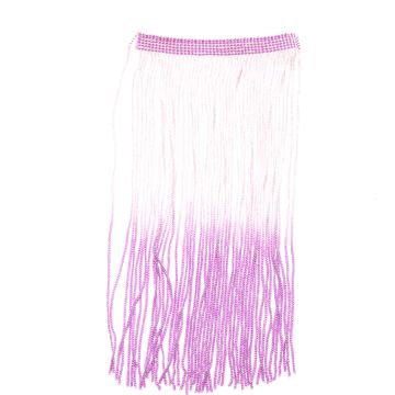 African Violet Ombre Fringe