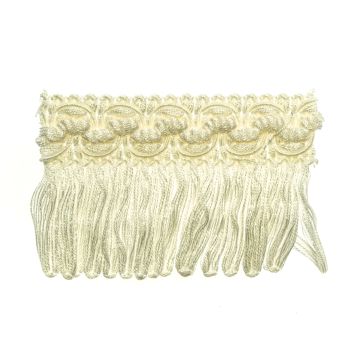 White Bin End Looped Fringe