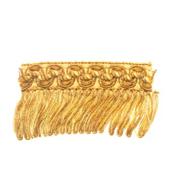 Onion Skin Bin End Looped Fringe