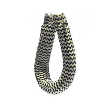 Pitch Blue White Dressing Gown Cord