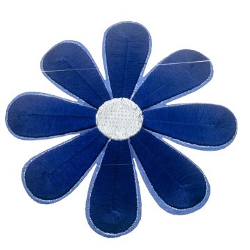 Pitch Blue Daisy Motif 95mm