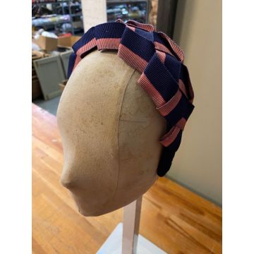Pitch Blue Ombre Plaited Headband