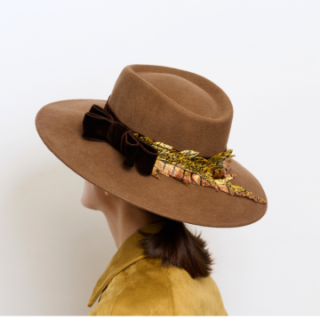 Sable Twig Pheasant Feather Trilby