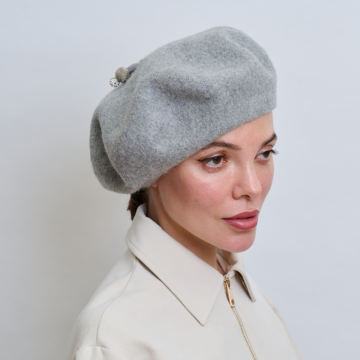 Grey Slate Beret