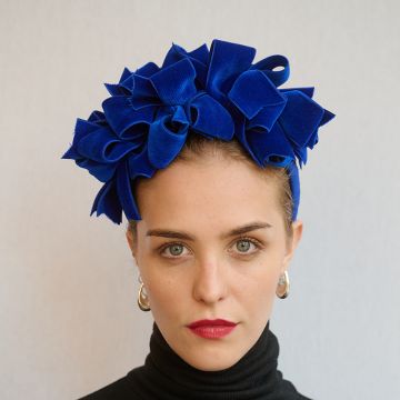 Muscari Bow on Bow Headband