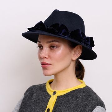 Pitch Bow Band Trilby