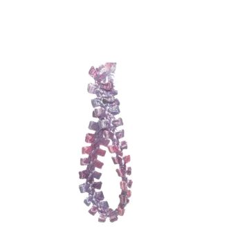African Violet Ribbon Braid