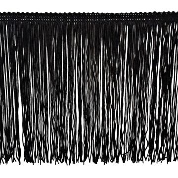 Black Lampshade Fringe