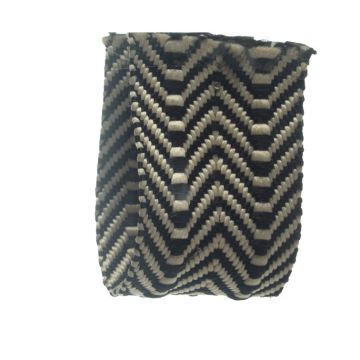 Black Herringbone